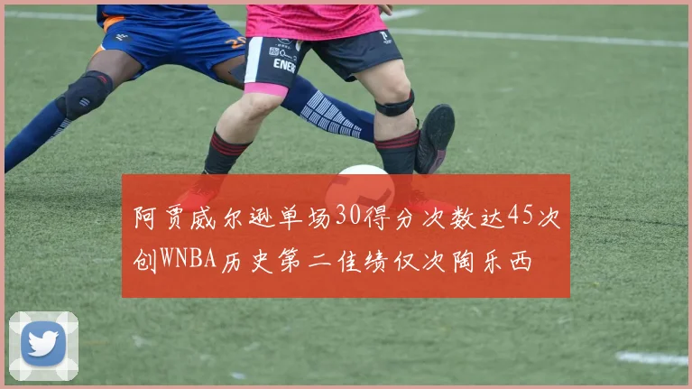 阿贾威尔逊单场30得分次数达45次创WNBA历史第二佳绩仅次陶乐西